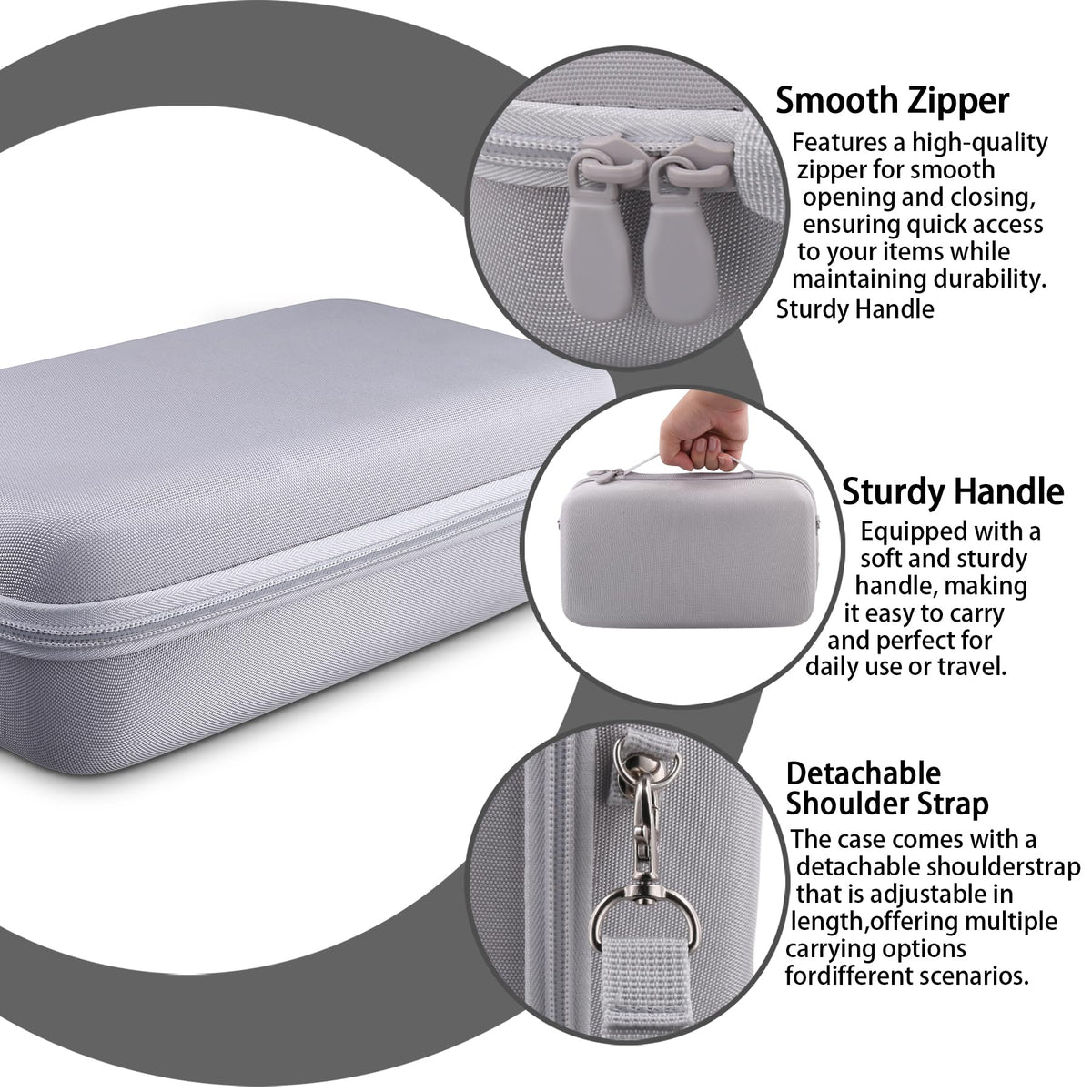 co2crea case with detachable shoulder strap ready for on the go transport