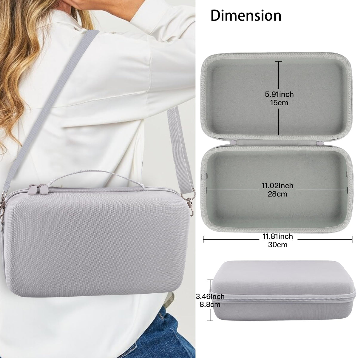 co2crea rugged nylon exterior with EVA shell guards against bumps