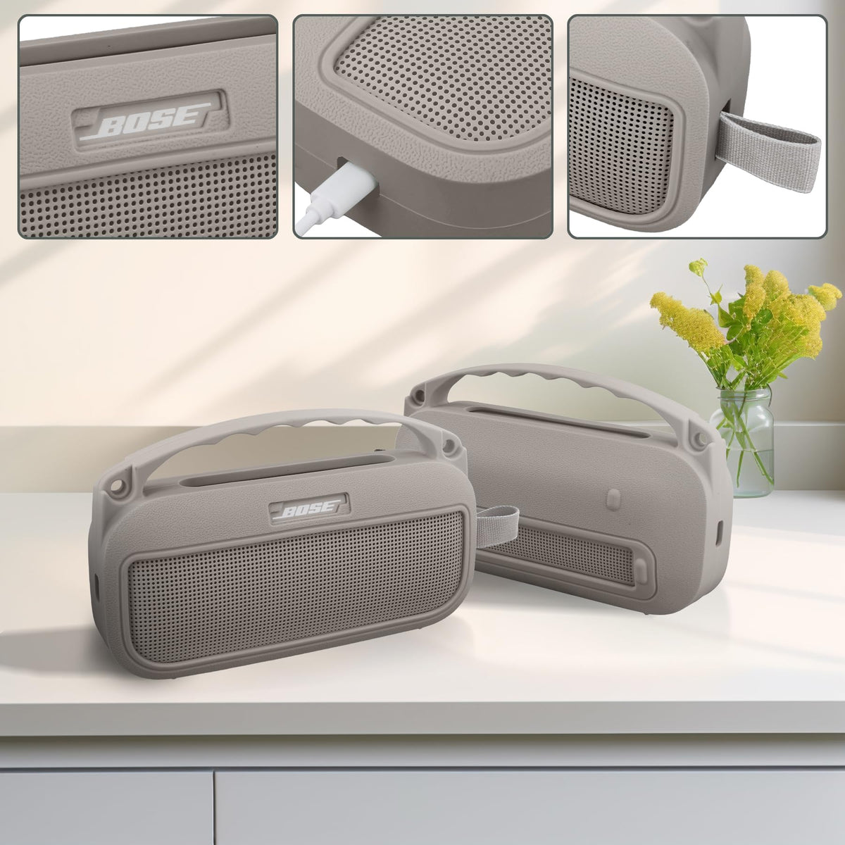 co2CREA SoundLink Flex 2nd Gen dust protection keeps ports clean.
