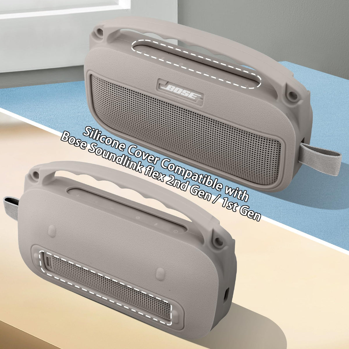 co2CREA SoundLink Flex 2nd Gen soft handle offers comfortable grip.