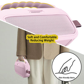 co2CREA case with aluminum carabiner for Bose SoundLink Flex Gen 2 for secure attachment.