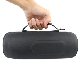 co2CREA travel case shown closed, highlighting waterproof and dustproof features