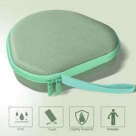 co2CREA case with water droplets showing splash-resistant exterior benefit