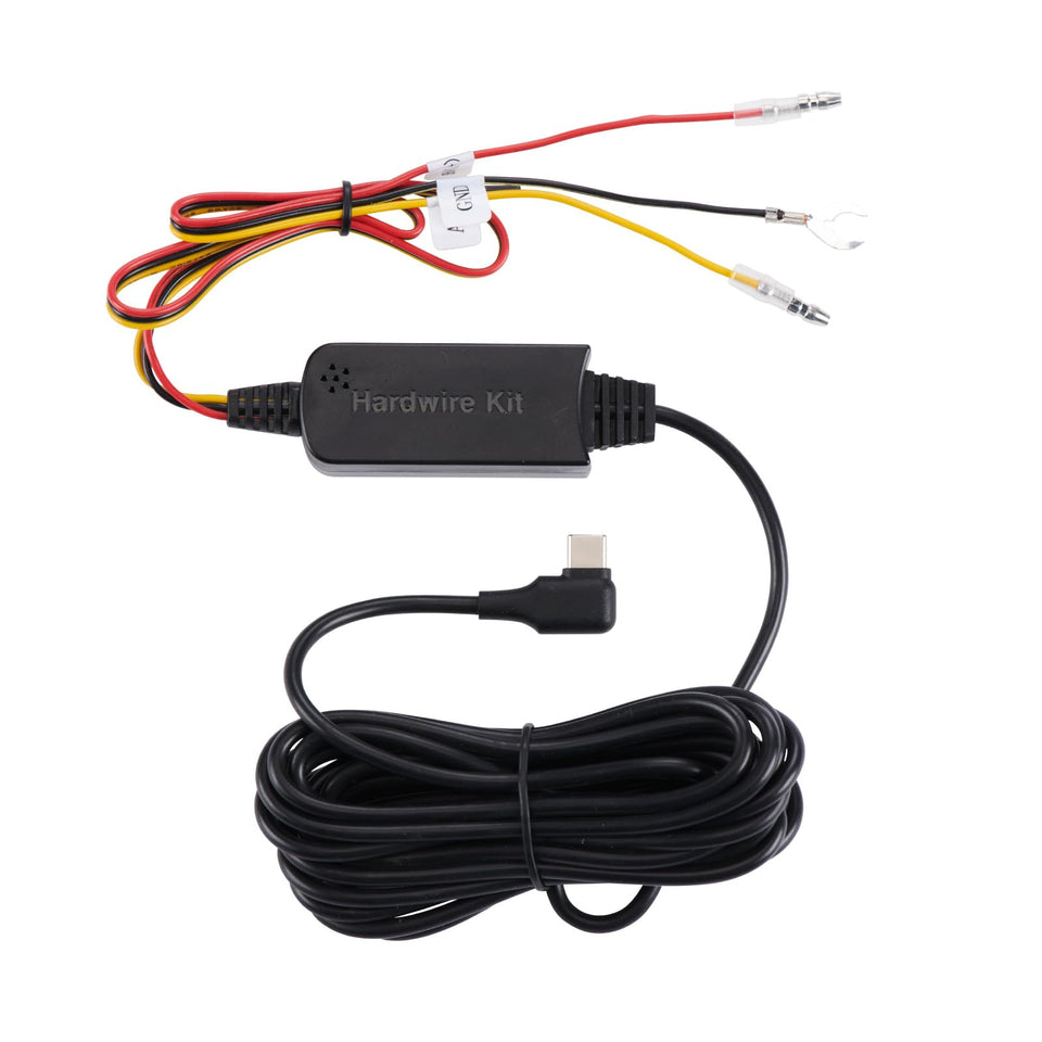 Cobra 2.5A hardwire kit connected to Cobra SC dash cam for a clean install.