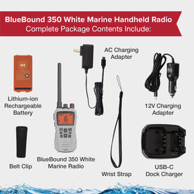 COBRA BlueBound 350 IPX7 waterproof design for wet marine environments
