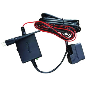 Cobra hardwire kit converter unit top view showing safety features and compact design