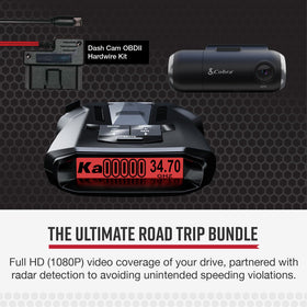 Cobra RAD 700i DSP antenna highlights enhanced detection range technology.