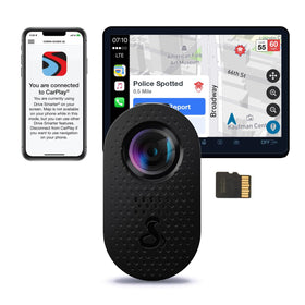 Cobra SC120 front view dash cam captures clear road footage for evidence
