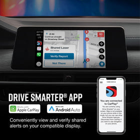 Cobra SC201 dash cam in Full HD 1080p captures your drive clearly.
