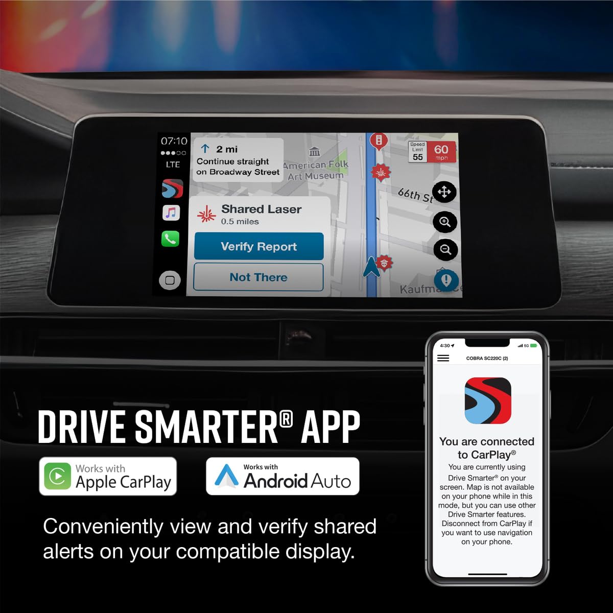 Cobra SC 201 incident reports simplify sharing event details with insurers