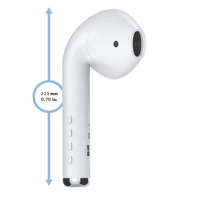Coby speaker with charging cable connected showing rechargeable battery convenience