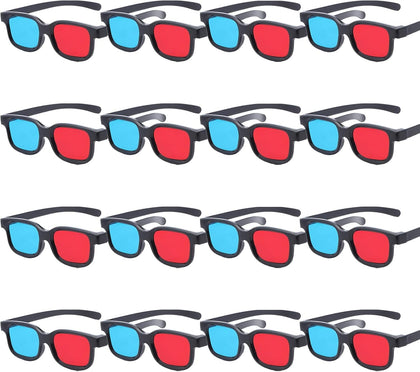 Cocar red-blue 3D glasses for movies and games, comfortable wear and broad compatibility.