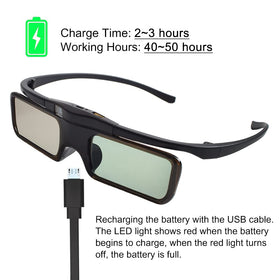 Cocar 3D glasses in hand size comparison highlighting lightweight 37g design for easy wear