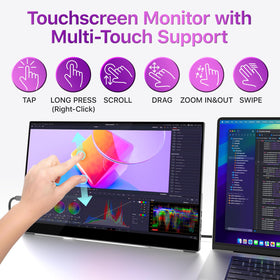 Cocopar screen demonstrating macOS and Windows gesture navigation for easier control.