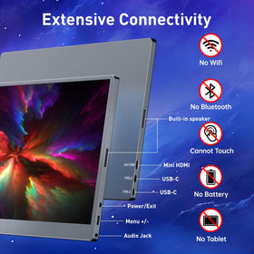 Cocopar 15.6-inch lightweight design for easy carrying