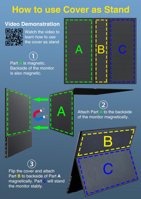 Cocopar second screen fits laptops and game consoles for versatile setups.