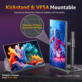 Cocopar 18.5-inch lifestyle-setup demonstrates travel and meeting use