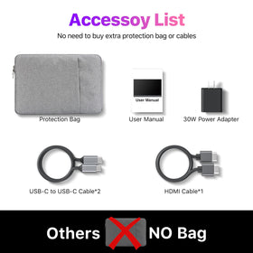 Cocopar HDMI and USB-C connectivity supports a range of devices.