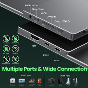 Cocopar monitor VESA mount offers stable setups for desktops or stands.