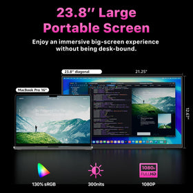 Cocopar USB-C video and power ports deliver simple, fast connectivity.