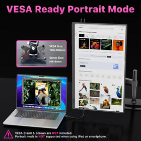 Cocopar is VESA mount-ready for flexible mounting options.