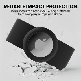 CODE 118 black color strap for versatile, discreet tracking