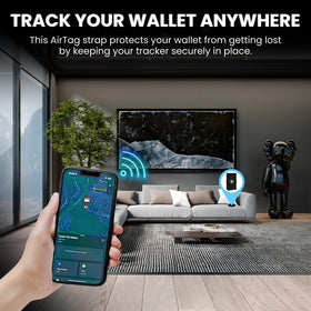CODE 118 slim minimalist wallet strap blends with daily carry