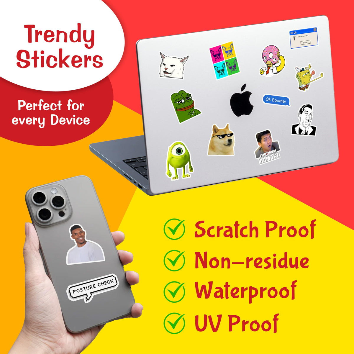 CodersParadise sarcastic quotes stickers on phone case for playful style.