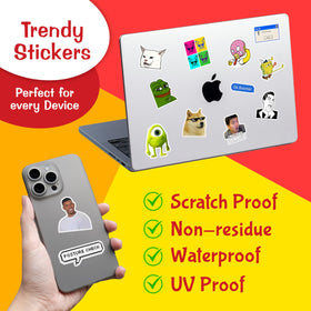 CodersParadise sarcastic quotes stickers on phone case for playful style.