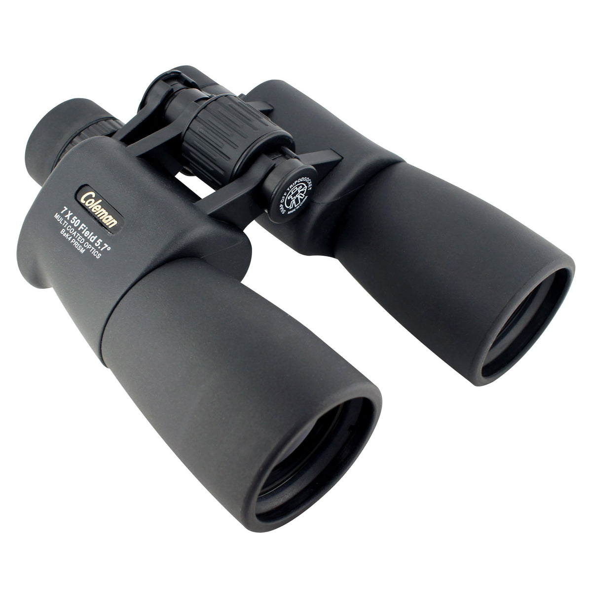 Coleman 7x50 Signature All Terrain binoculars side view for rugged outdoor use