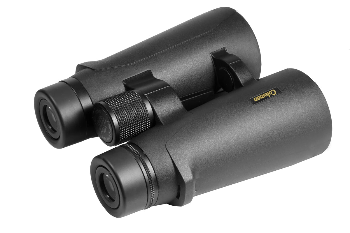 Coleman LE 15x56 with dielectric phase-coated prisms for bright, color-accurate images