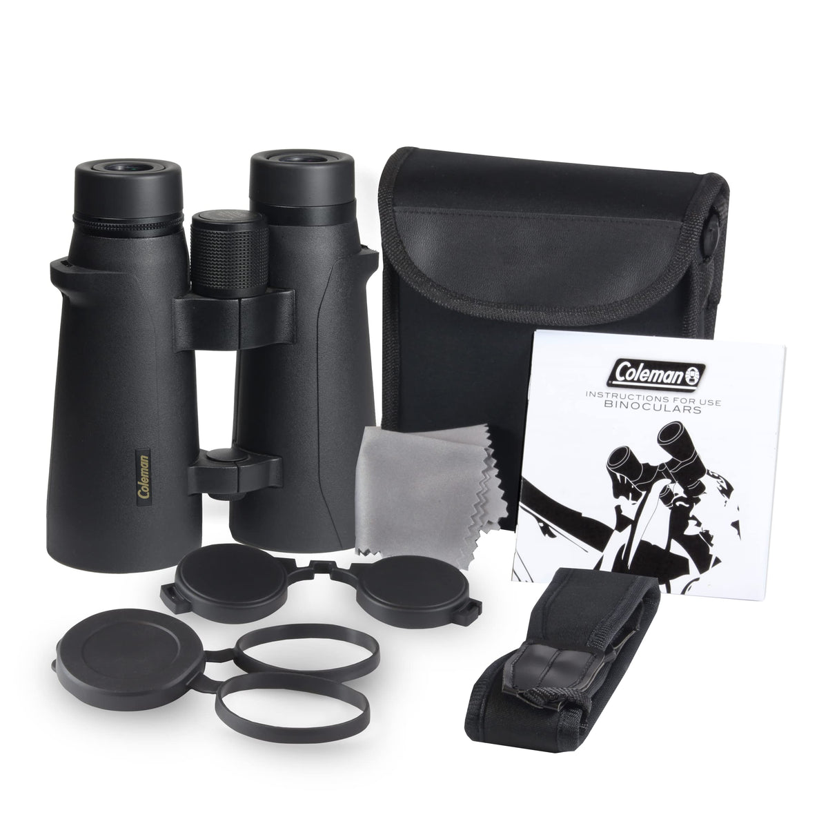 Coleman LE 15x56 binoculars nitrogen-purged and waterproof for outdoor reliability