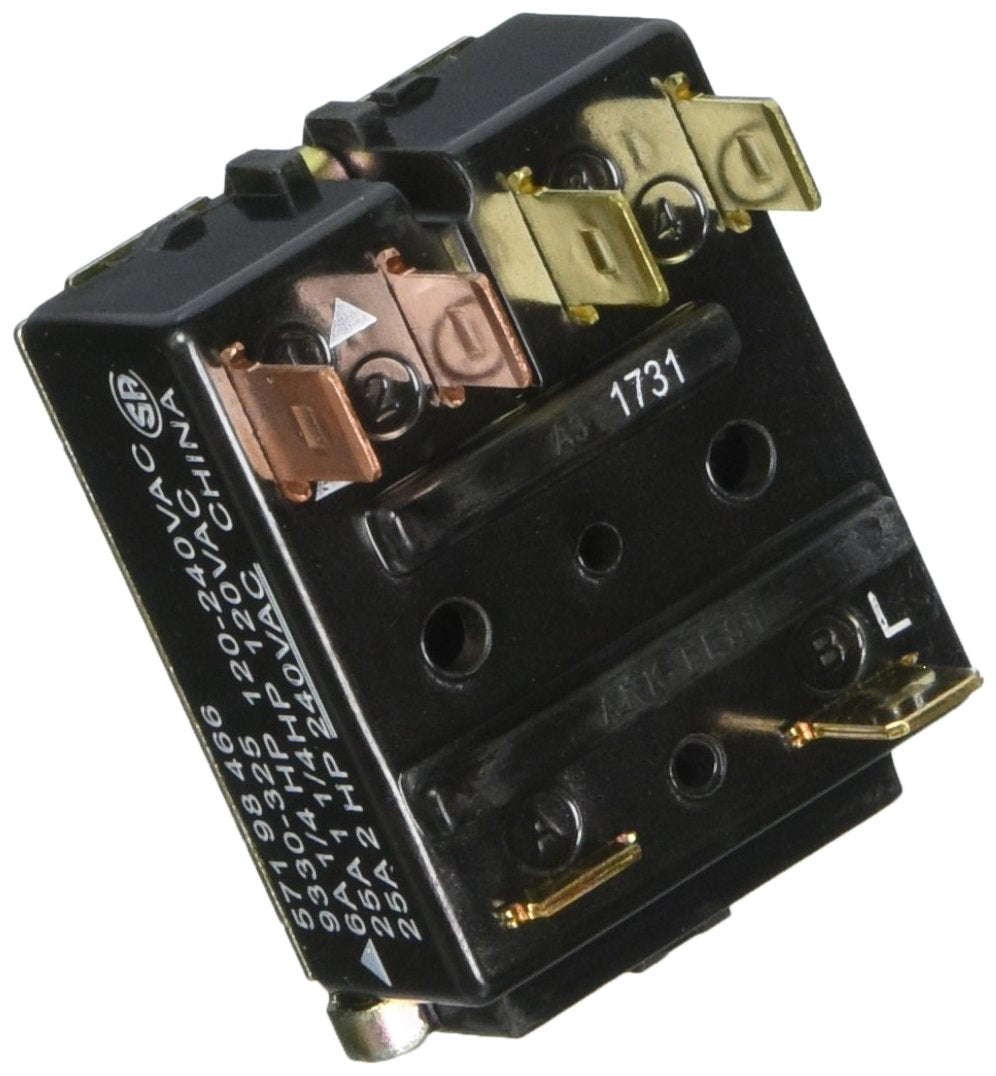 Coleman selector switch close-up of terminals for accurate wiring and reliable connection