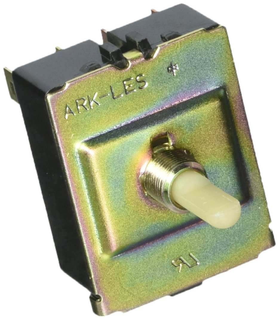 Coleman selector switch front panel view showing neat fit and easy replacement benefit