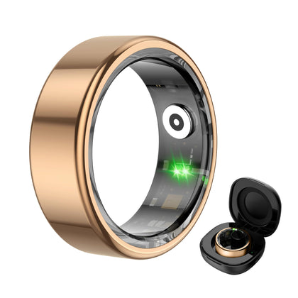 COLMI R02 front view rose gold showing sleek design and easy wearability