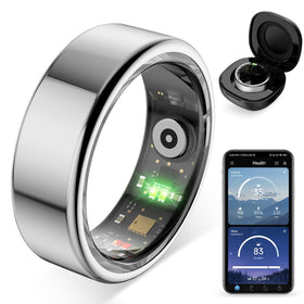 COLMI R02 front view showing ring and readable indicators for immediate identification and convenience