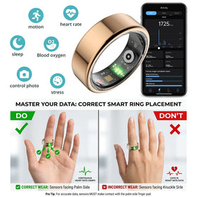 COLMI ring during outdoor walk demonstrating activity tracking benefit