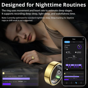 COLMI R02 nighttime tracking visual, sleep insights for better trends