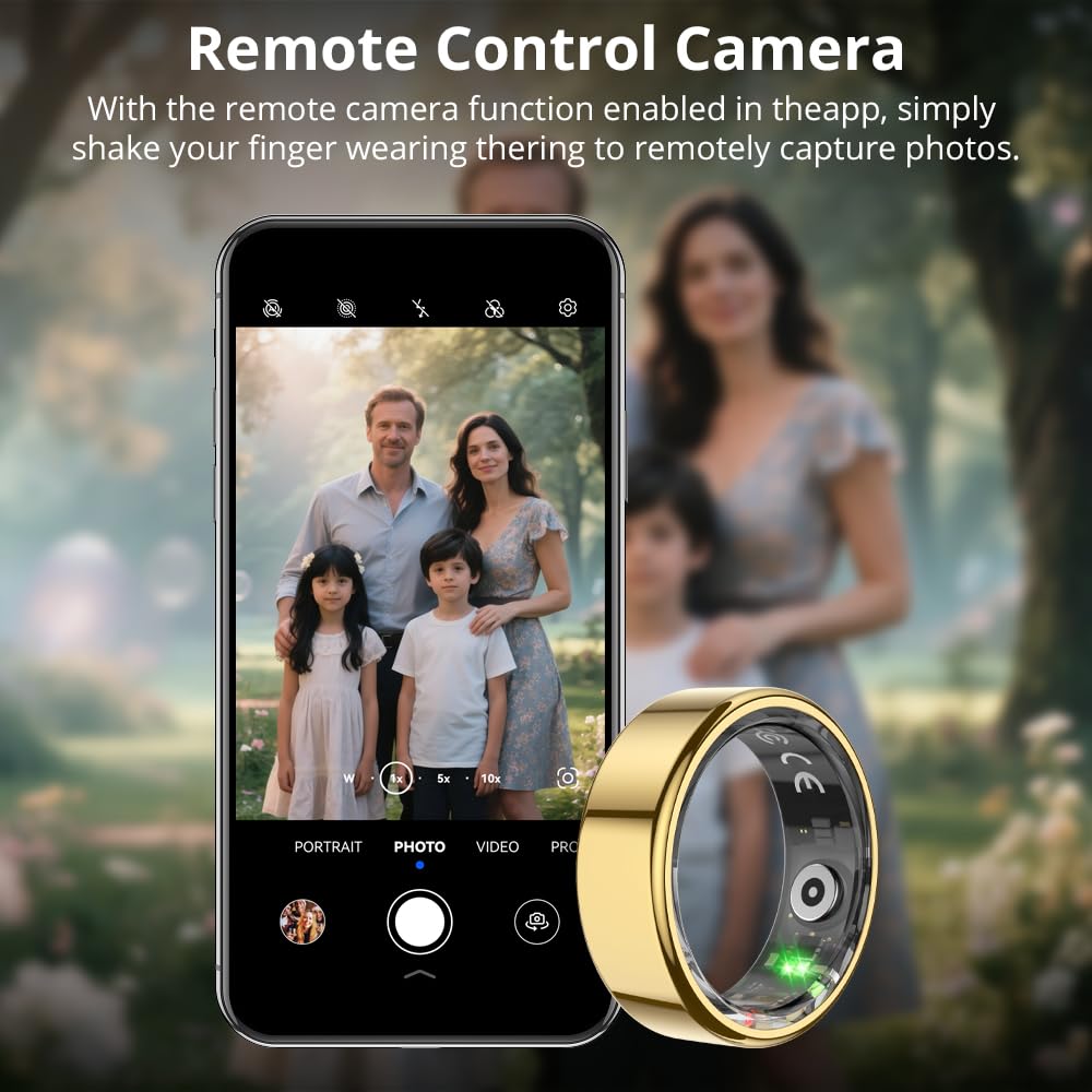 COLMI R02 controlling phone camera, remote photo convenience for users