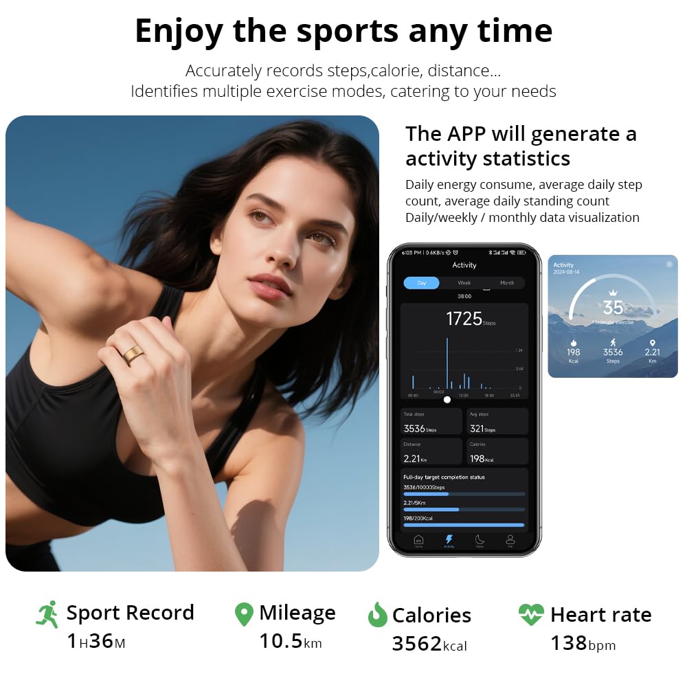 COLMI ring gesture controlling phone camera to capture hands-free photos