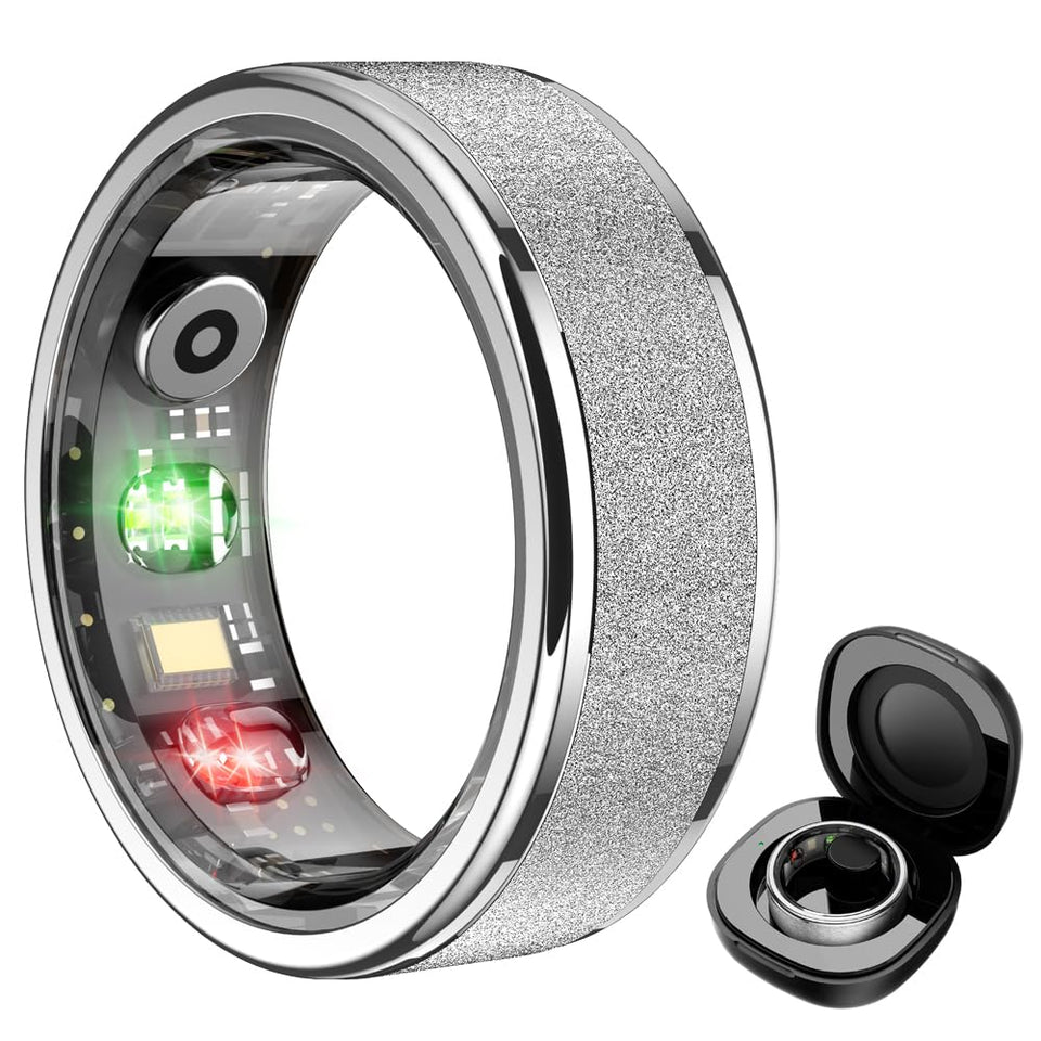 COLMI R10 Smart Ring in a sleek silver finish, exquisite design for daily wear.