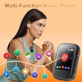 Colorcool built-in speaker lets music play without earphones.