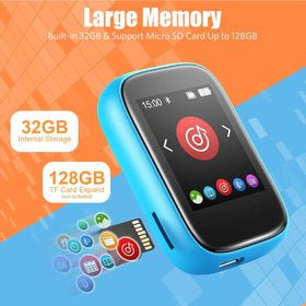 Colorcool MP3 FM radio for local stations during commutes.