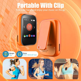 Colorcool MP3 Player built-in speaker for listening without earphones.