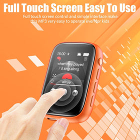 Colorcool MP3 Player expandable storage up to 512GB for large libraries.