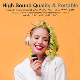 Colorcool MP3 Player with full touch screen for easy navigation and quick access.