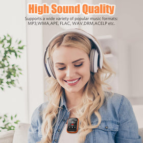 Colorcool MP3 Player full-touch screen for easy control on the go.