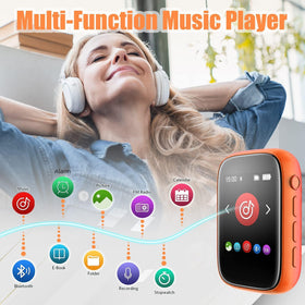 Colorcool MP3 Player USB‑C charging port for fast power on the go.