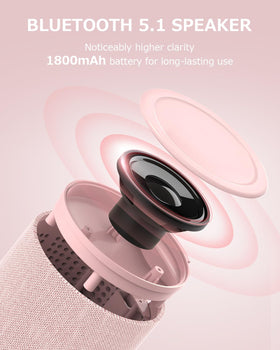 COLSUR holding phone portrait and landscape to show stable mount and hands-free viewing benefit