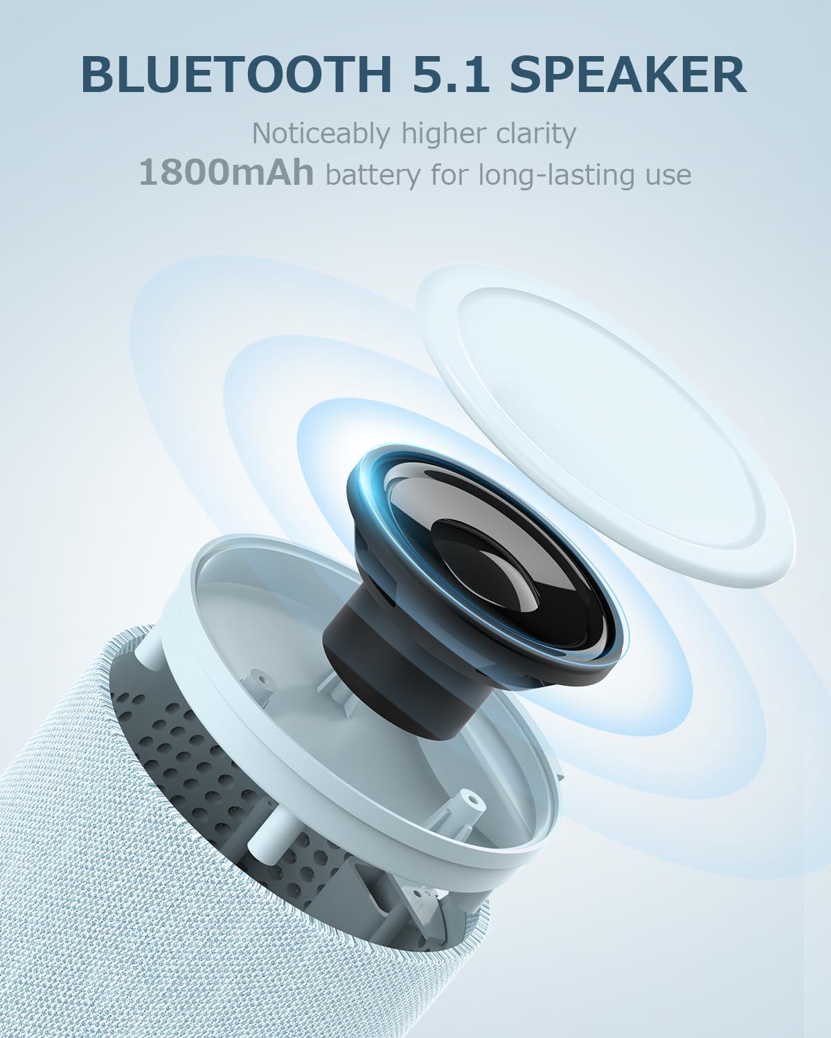 COLSUR size comparison in hand illustrating compact portable convenience